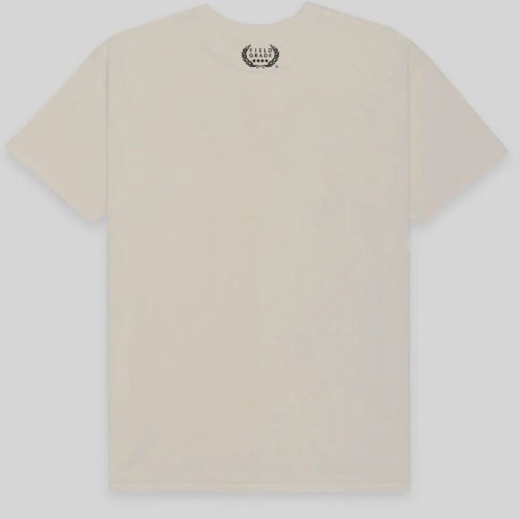 NEW! NO F*CKS GIVEN SAND COTTON TEE - Size Small - Picture 2 of 3